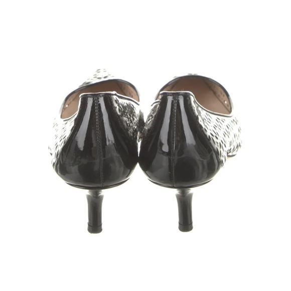 Prada Patent Leather Lasercut Pumps - Picture 4 of 10